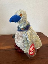 TY Beanie Baby - BUZZY the Buzzard (6 inch) - MWMT's