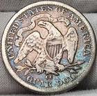 1878-CC Seated Liberty Silver Quarter 25c Carson City, Nice Toning, Q110a