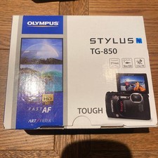 OLYMPUS TG-850 White Compact Digital Camera Tested from Japan