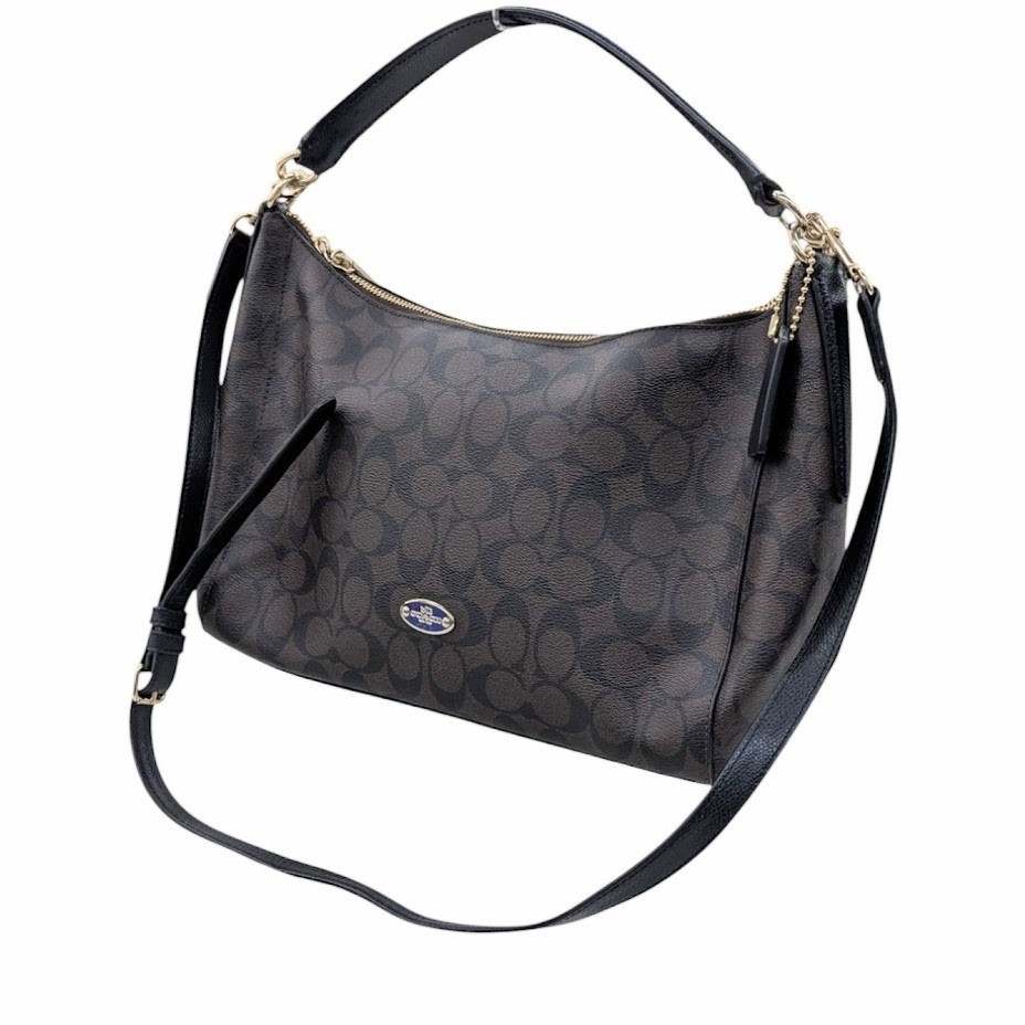 COACH 2WAY Signature Shoulder Bag F34899 IMBDX in Brown