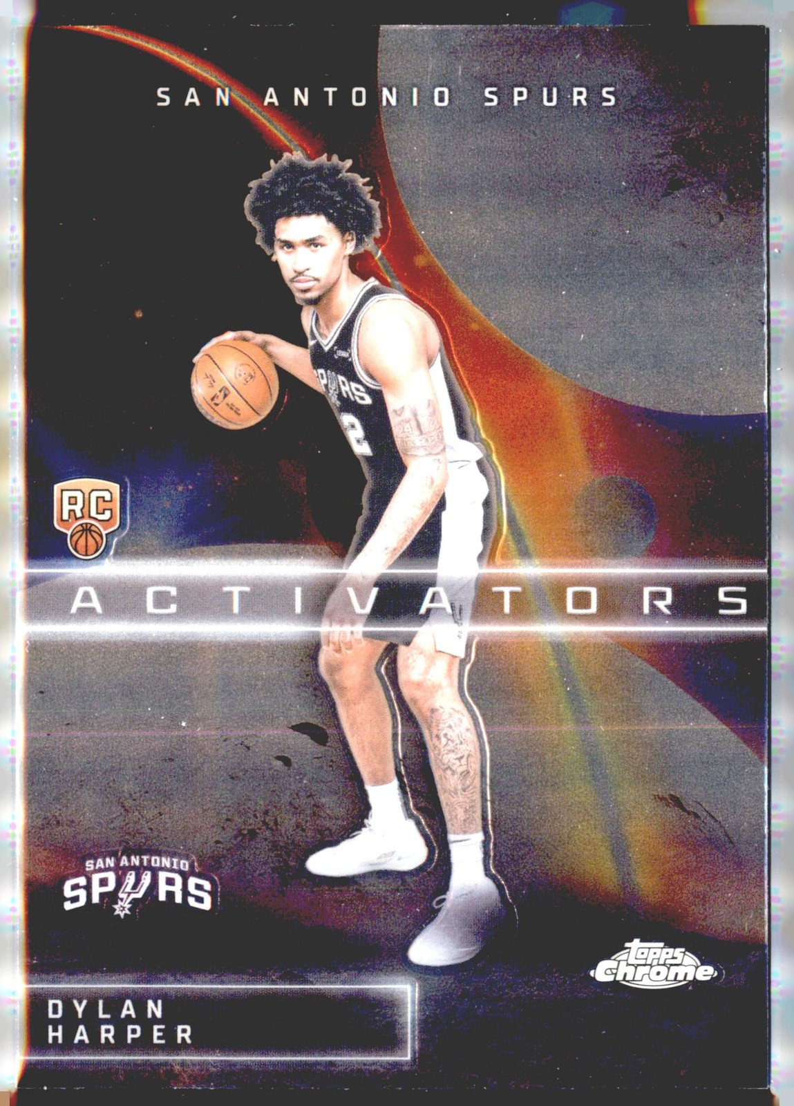 2025-26 Topps Chrome #AC-12 Dylan Harper Activators