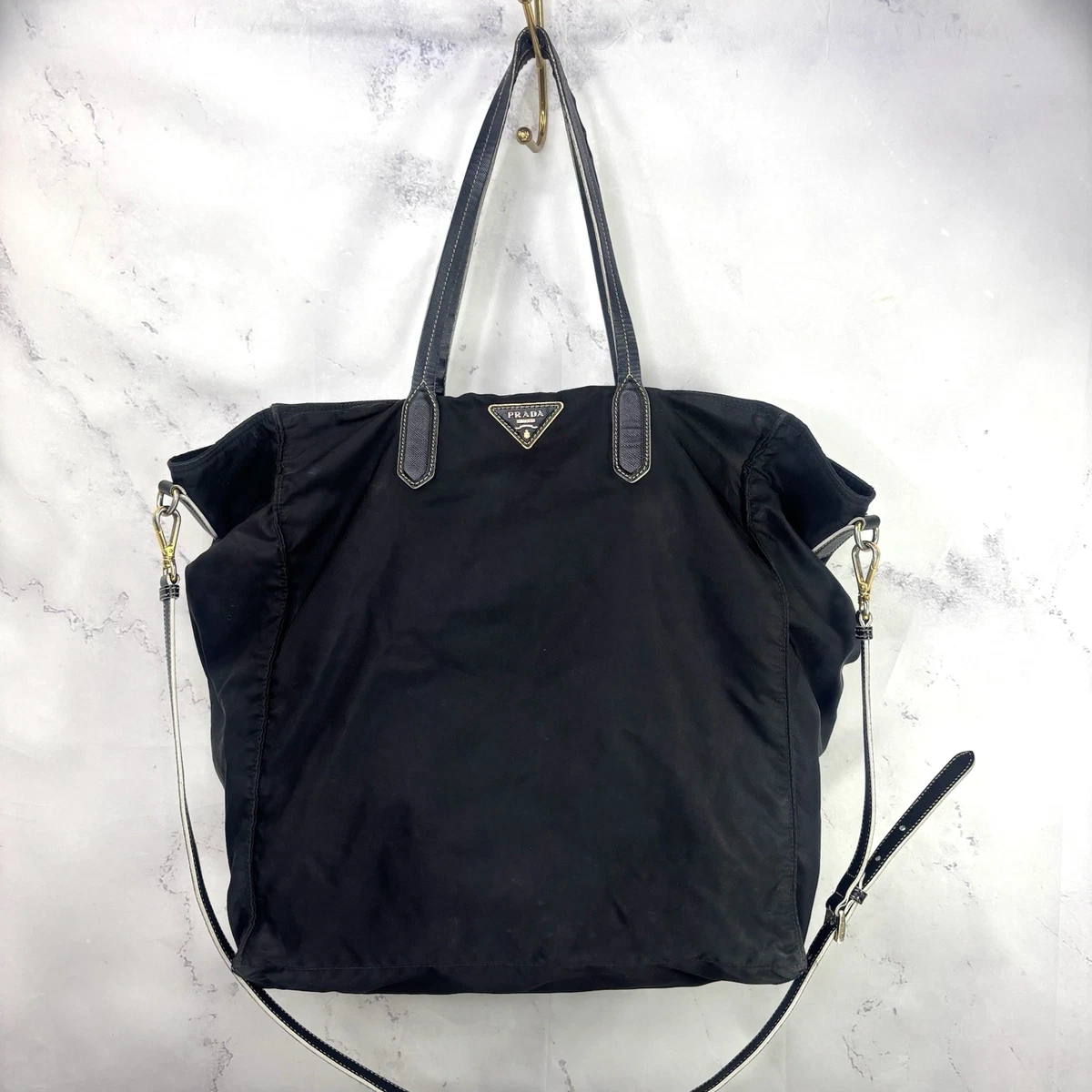PRADA Tessuto Tote Black Bags & Handbags for Women for sale | eBay