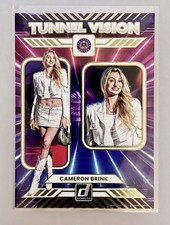 2025 Donruss WNBA Cameron Brink Tunnel Vision Gold Foil Press Proof