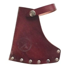 Leather Axe Head Sheath Durable Axe Cover Lumberjack Outdoor Work Essential NEW