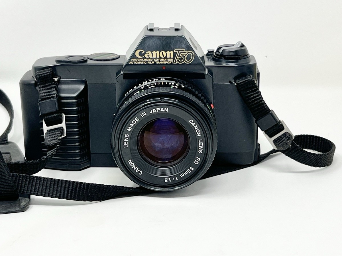 Canon T50 フィルムカメラ 35mm Amazon.com : Canon T50 35mm SLR Film Camera Camera Kit with