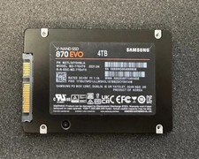 Samsung Solid State Drive 870 EVO 4TB Internal SSD SATA 2.5"