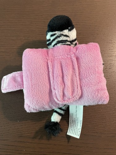 Pillow Pets Dream Lites Mini Zebra w/ Pink - No Tag Unknown Working Condition - Picture 4 of 11