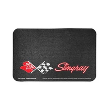 Fender Gripper FG2013 Fender Cover, Corvette Stingray C3 Logo, 34 x 22 in.