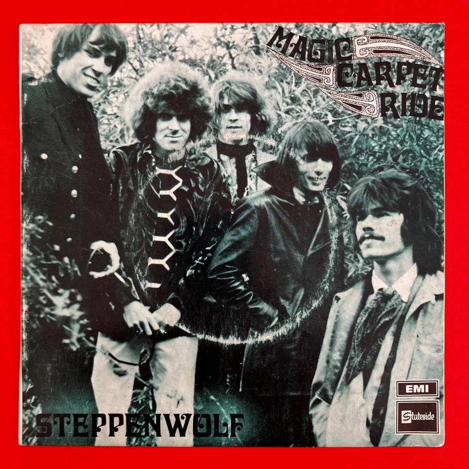 Steppenwolf Vinyl Record Magic Carpet Ride 4 Track 7" EP 1969 - Imagem 4 de 4