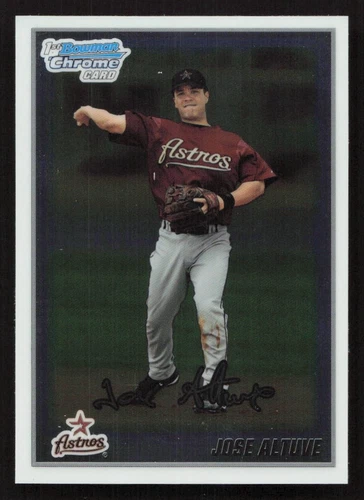 2010 Bowman Chrome Jose Altuve Prospects #BCP137 1st First Card