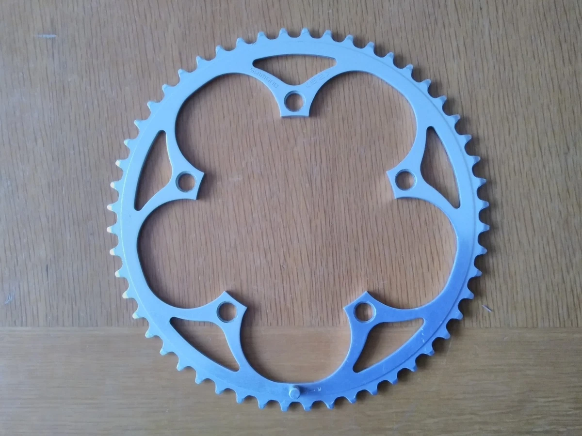 Plateau Shimano 52 Dents - 130 BCD, Ultegra 105, Vintage Vélo Route/tourisme
