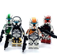 Custom Delta Squad Lego Boss Fixer Scorch Sev Minifigures Star Wars Clone Wars