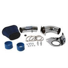 Bbk Performance 1712 Air Intake Chrome Tube Blue Filter Ford Mustang 5.0l Kit