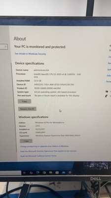 HP Z440 WorkStation Motherboard  W/Cooler & XEON E5-1620V3