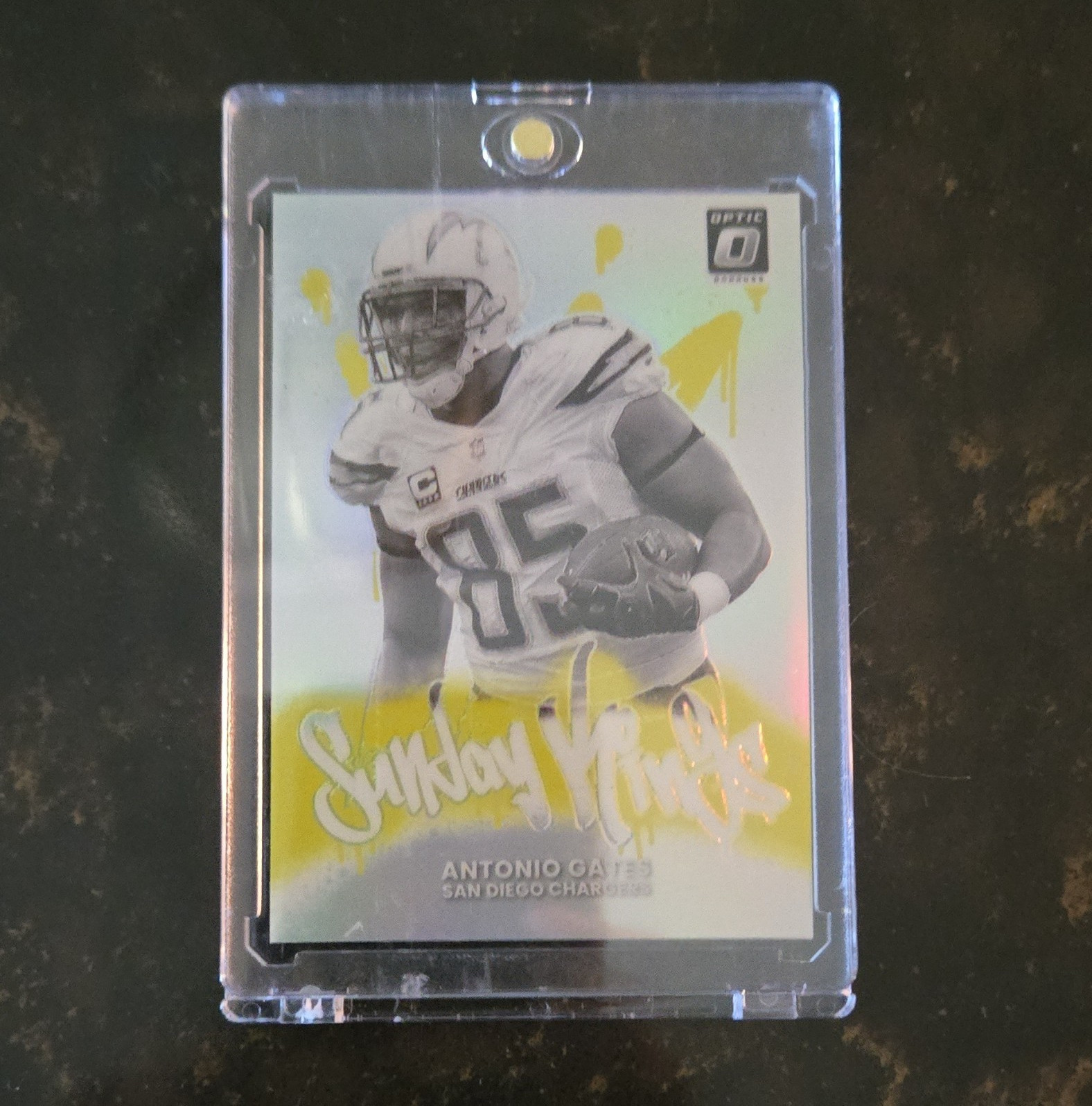 Panini 2025 Donruss Optic Sunday Kings Insert Antonio Gates Chargers #28