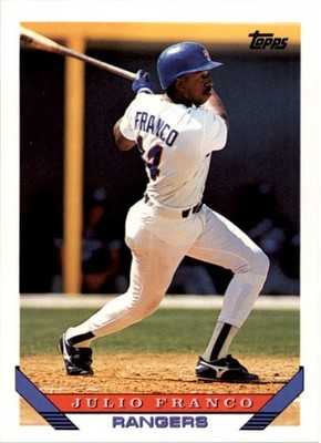 1993 Topps #670 Julio Franco - BB