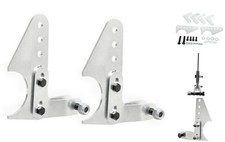 Adjustable Rear Lower Coil Over Shock Mount Kit Universal Steel Lower