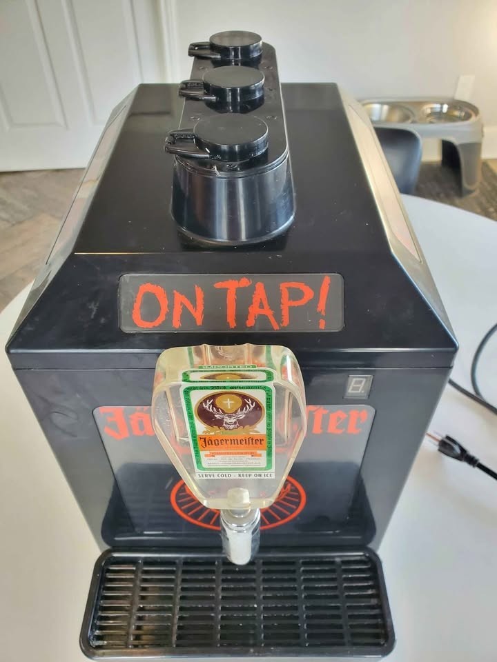 Jagermeister Tap Machine JEMUS Model 3 Bottle Shot Dispenser