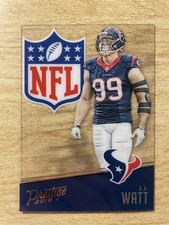 2016 Panini Prestige - J.J. Watt #17 Acetate NFL Shield 