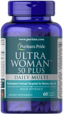 Puritan's Pride Ultra Woman 50 Plus Multi-Vitamin - 60 Caplets