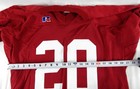 1990s Alabama Crimson Tide #20 Game Issued Pos Used Red Practice Jersey XL 361 — photo 3