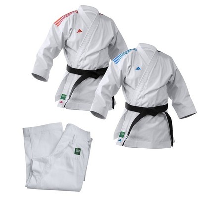 adidas WKF 14oz Karate Uniform Japanese Kata Tournament Gi Red