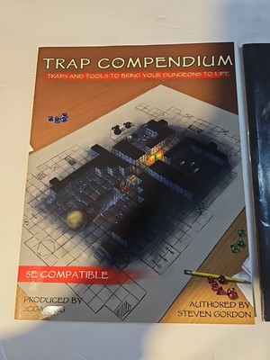 5E Compatible RPG Trap Compendium And Mithrilpunk Idol Pranks