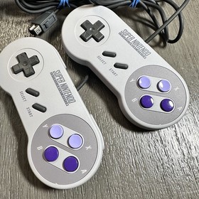 Nintendo Super NES Classic Edition Mini Console with 2 SNES Controllers