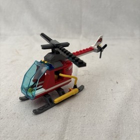 LEGO 60004 City Fire Station 100% Complete