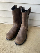 Danner Steel Yard Wellington 11” Brown ST Boot Men’s Size 8.5 D Pull On 12561