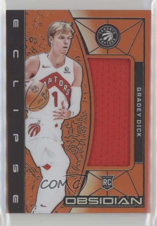 2023 Panini Obsidian Electric Etch Orange Flood 42/99 Gradey Dick Rookie RC 14md