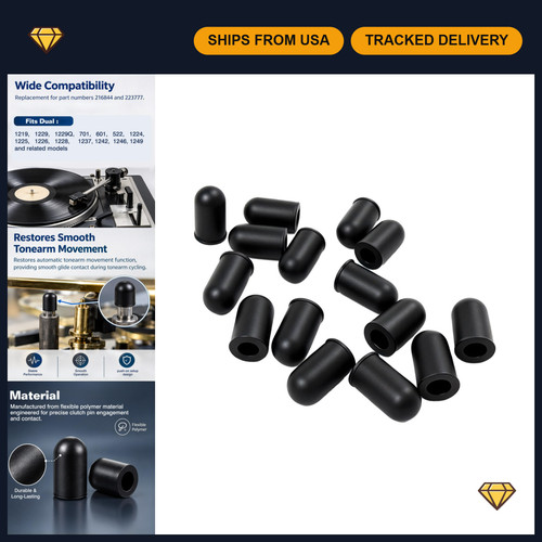 Turntable Steuerpimpel Guide for Dual 1219 1229 1229Q 701 - 15 Pack Set