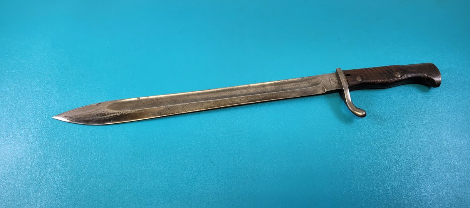 WWI German Model 1898 /05 Butcher Blade Bayonet WKC Double Stamped 558.    TR753