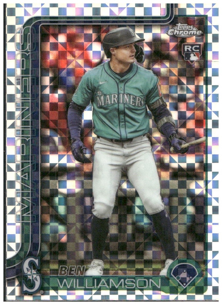2025 Topps Chrome Update #USC168 Ben Williamson X-Fractors
