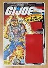 Vintage 80's G.I. Joe TORCH v1 Full UNCUT File Card Back GI Dreadnok ARAH