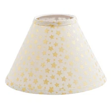 56051 Hardback Empire UNO Shade, Linen Fabric, 4"Top x 10"Bottom x 7"Slant