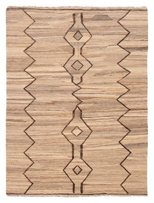 Vintage Hand Woven Area Rug 5'0'' x 6'9'' Traditional Wool Oriental Carpet