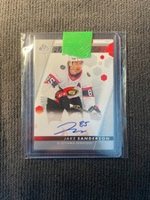 2022-23 SPA - Jake Sanderson #144 - Future Watch Auto /999 - Ottawa Senators