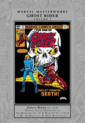 Marvel Masterworks: Ghost Rider Vol. 7 by J.M. DeMatteis Hardcover Book