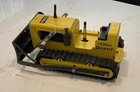 Vintage Tonka Giant Bulldozer Construction Vehicle Pressed Steel yellow 1960s