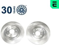 2X Bremsscheibe Optimal BS-6740C 2 Bremsscheiben Hinterachse Hinten