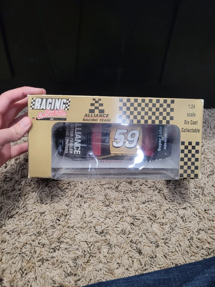 Robert Pressley #59 Olds 1:24 Diecast Car Alliance / Super Lube Asheville Revell - Image 2 of 4