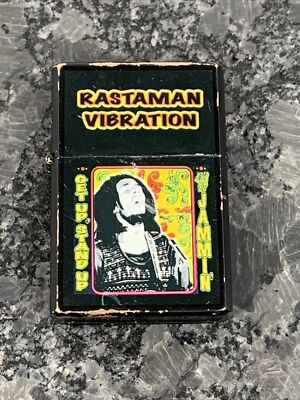 Dehoo Lighter Radio Days 1985 Marley Rastaman Vibration Get Up Stand Up Jammin