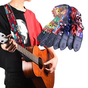 Guitar-Strap-for-Electric-Acoustic-Bass-Adjustable-Soft-Nylon-Webbing-Belt