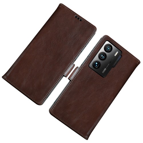 Genuine Cowhide Leather Wallet Card Case Crocodile Pattern For ZTE - Picture 9 of 15