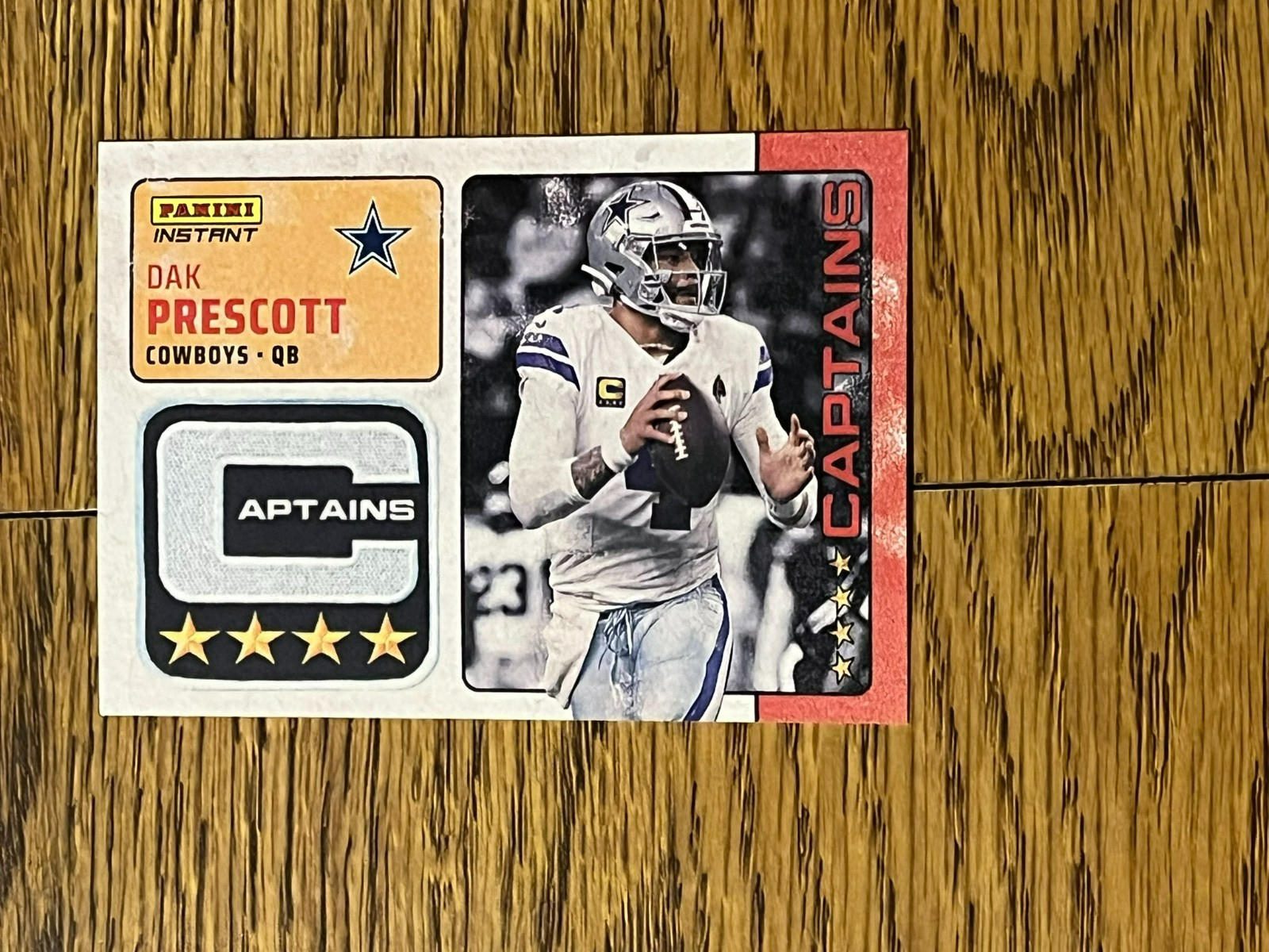 2024 Panini Instant NFL Captains #9 Dak Prescott