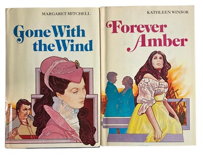Forever Amber Winsor Gone With The Wind Mitchell Macmillan Book Club HC Vintage