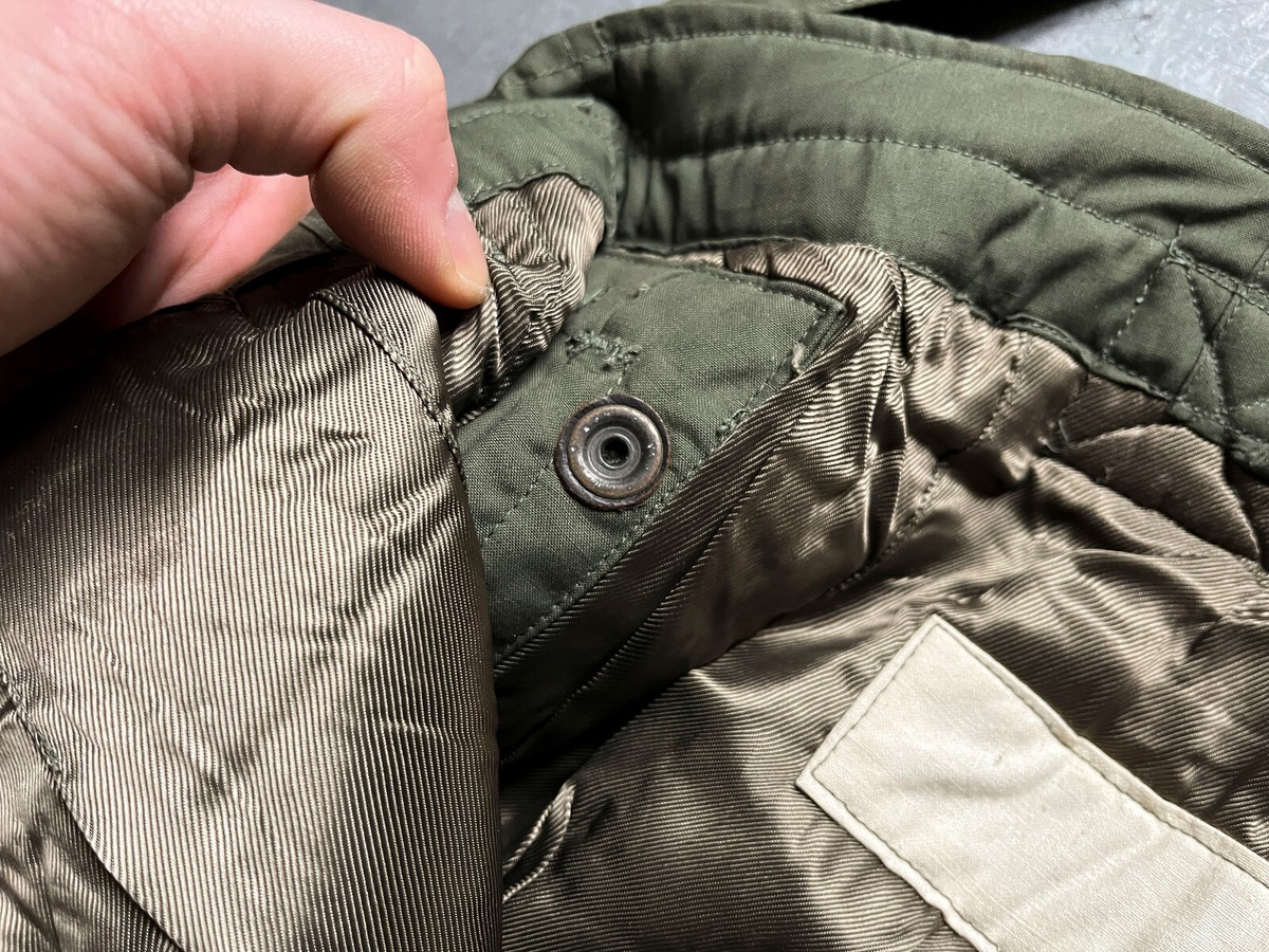 60s 70s Vintage French Army Air Force Paratrooper Lined