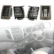 Brown Set 4 pcs AIR VENT VENTILATOR GRILLE For 05-14 Toyota Hilux MK6 MK7 Vigo