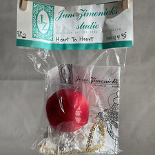 June Zimonick MCM CHRISTMAS Beaded Ornament Kit "HEART TO HEART" SP2 :: NOS